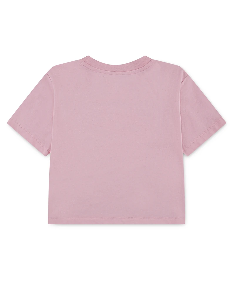 Nike Little Girls Short Sleeve Logo Boxy Tee