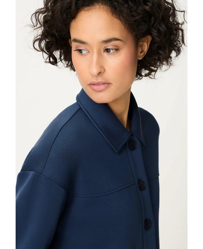 Olsen Women's Scuba Knit Jersey Jacket