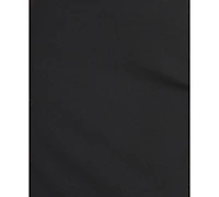 City Studios Juniors' Scuba Crepe Pleated Bust Gown