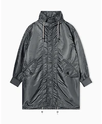 A|X Armani Exchange Men's Nylon Twill Trench Coat