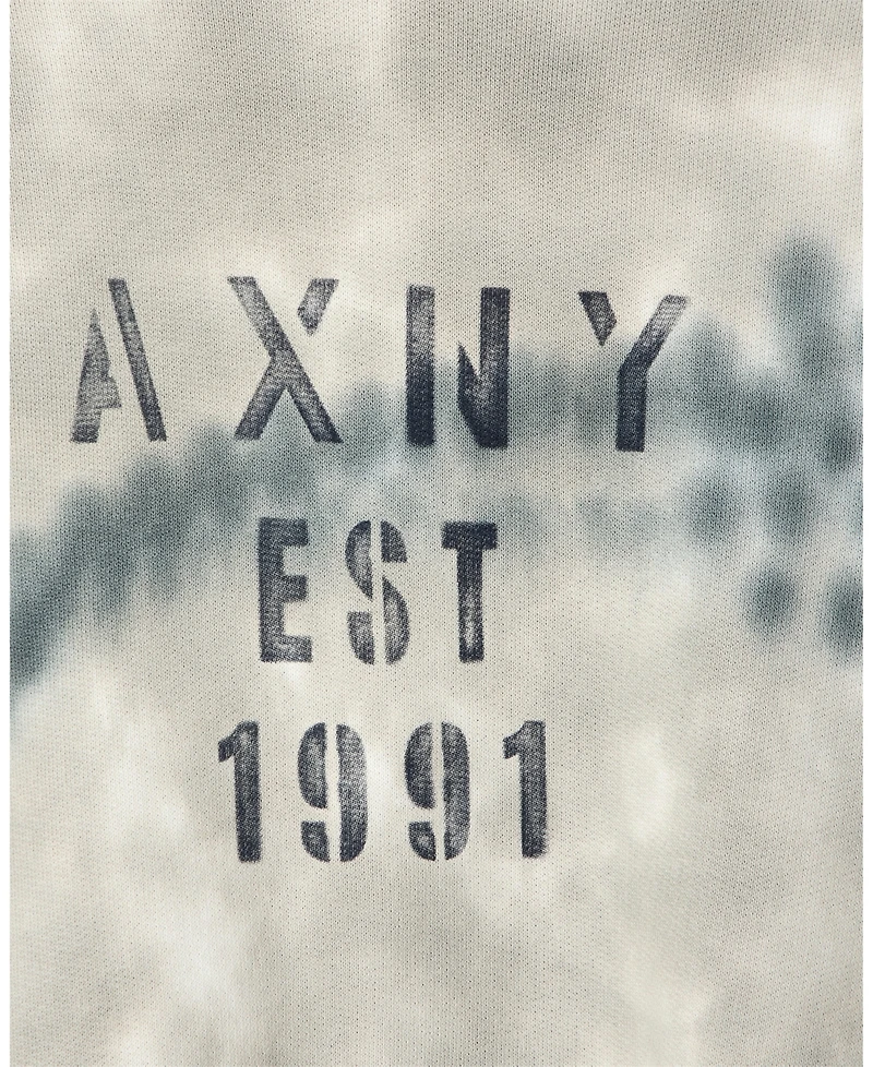 A|X Armani Exchange Men's Tie Dye Hoodie Sweatshirt