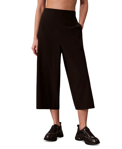 Calvin Klein Performance Women's Commuter Wide-Leg Capri Pants