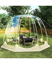 Mecale Clear Bubble Tent Transparent Pvc Igloo, Instant Screen House