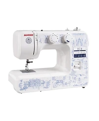 Janome Toile Romance Easy-to-Use 15-Stitch Sewing Machine Officially Licensed Bridgerton Collection
