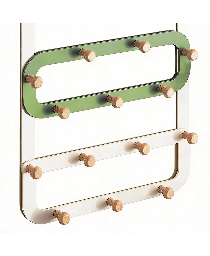 Yigii 14 Hooks Door Rack