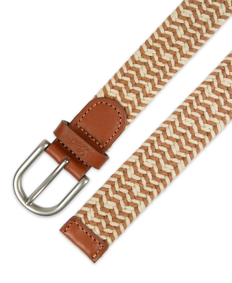 Levi's Women's Fully Adjustable Two-Tone Braided Rope Belt