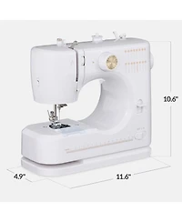 Best Choice Products 55-Piece Sewing Machine Kit for Beginners, w/ 16 Stitch Patterns, Double Stitching