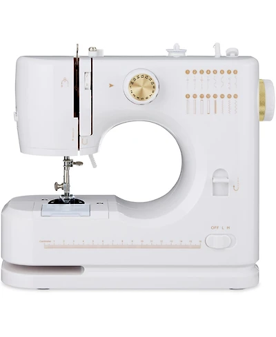 Best Choice Products 55-Piece Sewing Machine Kit for Beginners, w/ 16 Stitch Patterns, Double Stitching