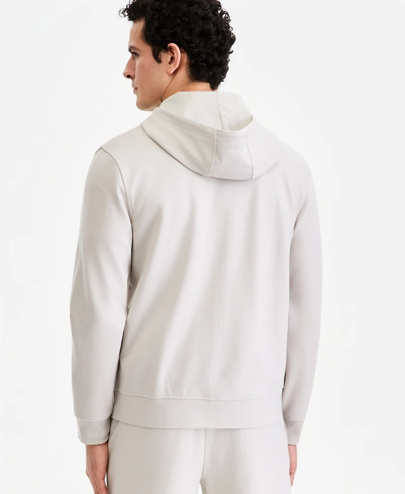 Alfani Men's Long-Sleeve Alfatech Full-Zip Hoodie, Macy's Exclusive