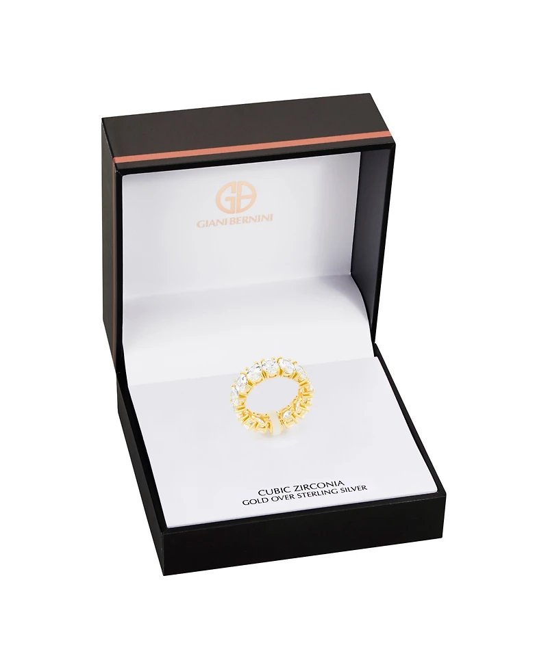 Giani Bernini Gold Plated Eternity Band Ring