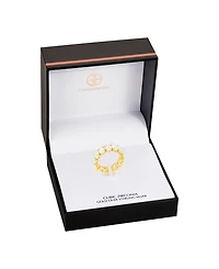 Giani Bernini Gold Plated Eternity Band Ring