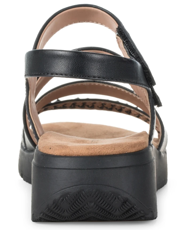 Baretraps Women's Soren Round Toe Wedge Sandals