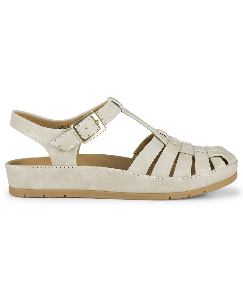 Baretraps Women's Welsy Round Toe Fisherman Sandals