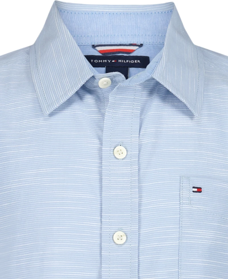 Tommy Hilfiger Boys' 2T-7 Short-Sleeve Shirt