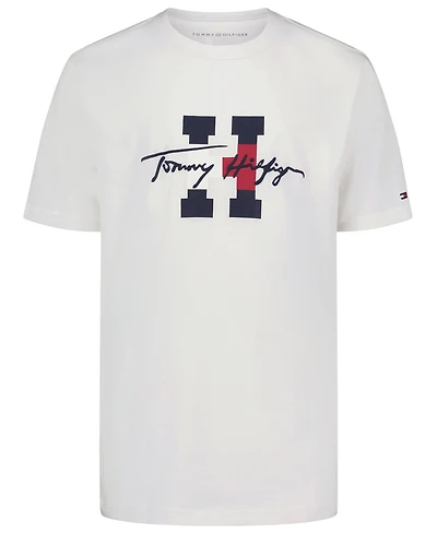 Tommy Hilfiger Boys' 4-7 Crewneck Short-Sleeve T-Shirt