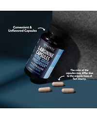 L-Arginine Capsules for Men's Stamina, Endurance & Performance, Havasu Nutrition, 60ct