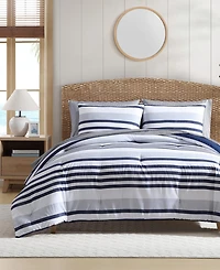 Nautica Palm Coast Stripe 5-Pc. Comforter Set, Twin/Twin Xl