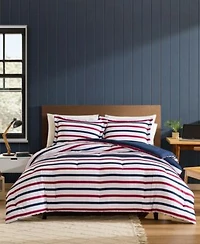 Nautica Clove Hitch Stripe Reversible Comforter Sets