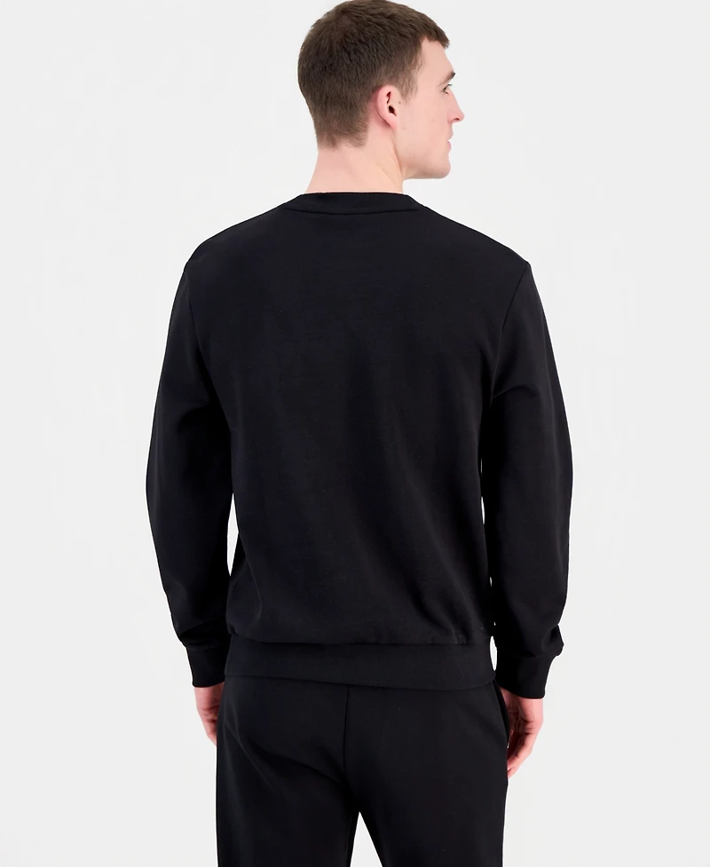 Hugo Boss Men's Cotton Logo Long-Sleeve Sweatshirt