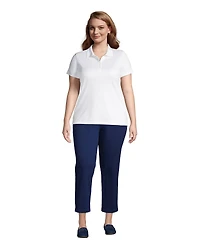Lands' End Plus Supima Cotton Polo Shirt