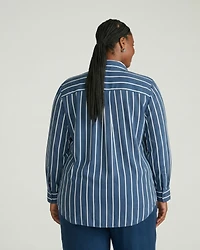 Universal Standard Plus Cooling Stretch Cupro Artist Shirt