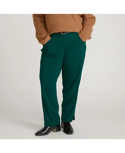 Universal Standard Women's Plus All Day Mercer Tapered Leg Pants