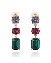 Bcbg Generation Multi-Gem Drop Earrings