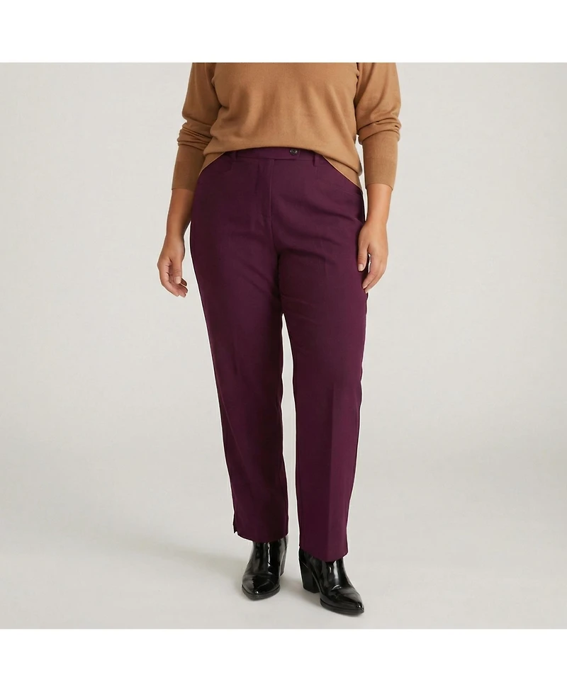 Universal Standard Women's Plus All Day Mercer Tapered Leg Pants