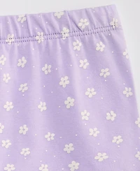 First Impressions Toddler Girls' 2T-4T Mix & Match Ditsy-Floral-Print Biker Shorts, Macy's Exclusive
