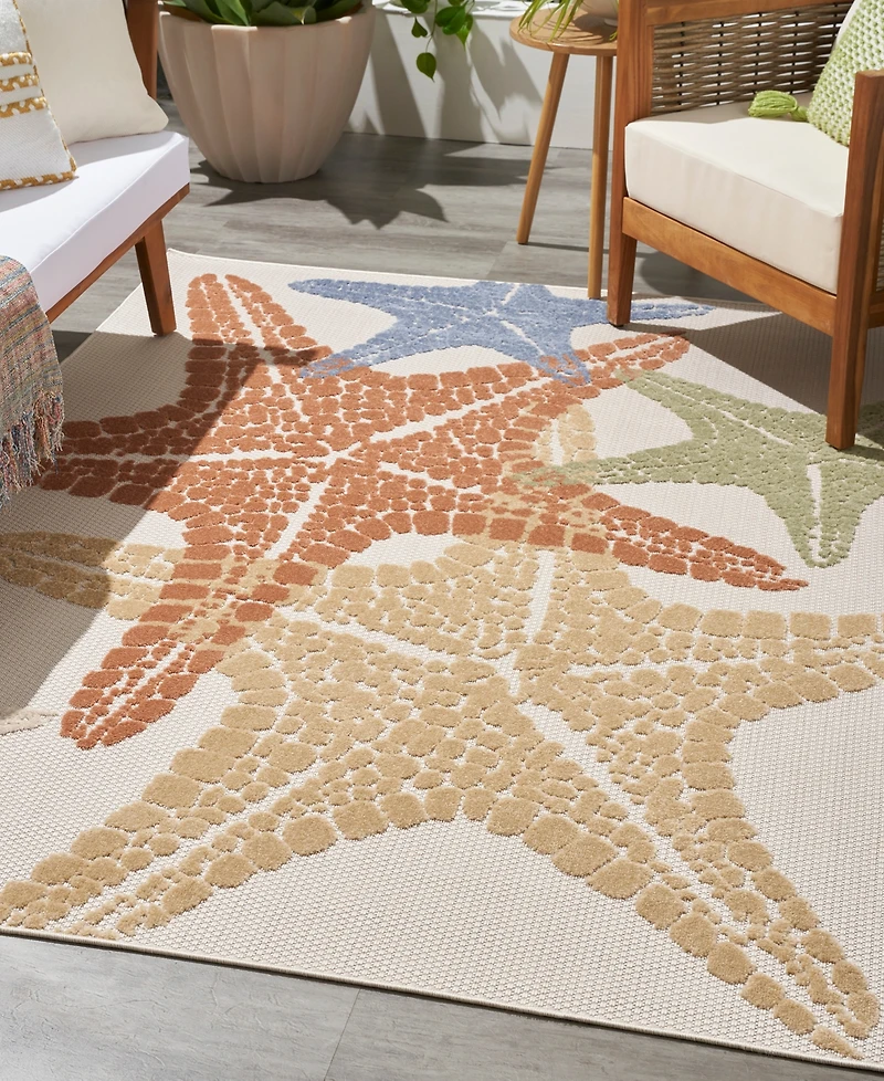 Nourison Home Aloha ALH28 6'x9' Area Rug