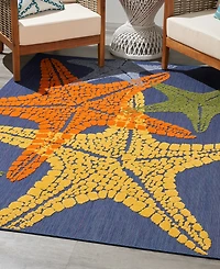 Nourison Home Aloha ALH28 5'3"x7'5" Area Rug