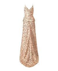 Ivonne Women's Asymmetric Hem Evening Dress