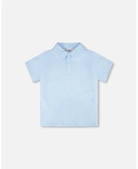 Deux par Big Boys Polo T-Shirt Pale