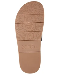 Earth Women's Fairren Flat Slip-On Footbed Sandals