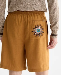 Scotch & Soda Men's Embroidered Wide-Fit Bermuda Shorts