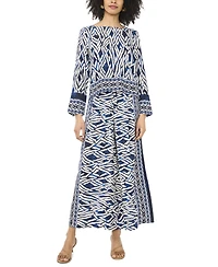 Sam & Jess Women's Boat Neck Woven Top