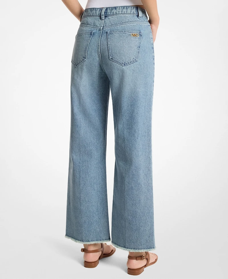 Michael Kors Women's Cropped Kick Jeans