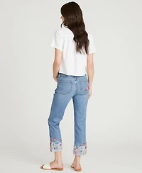 Driftwood Women's Colette Straight Cuff Jeans