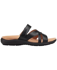 Easy Spirit Women's Waylin Strappy Flat Slip-On Sandals