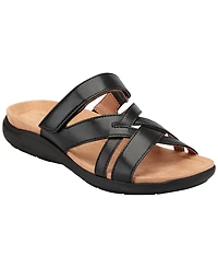 Easy Spirit Women's Waylin Strappy Flat Slip-On Sandals