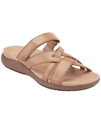 Easy Spirit Women's Waylin Strappy Flat Slip-On Sandals