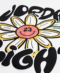 Jordan Girls' 7-16 Flower Flight Crewneck T-Shirt