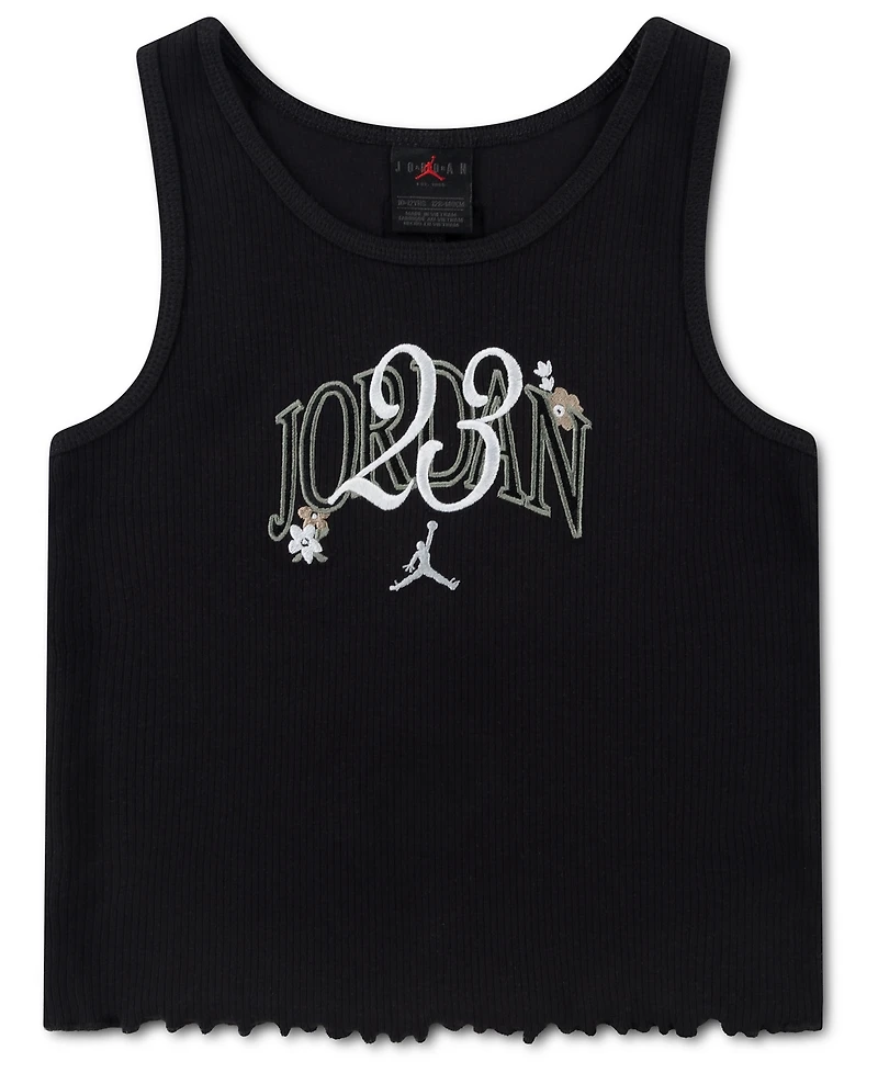 Jordan Girls' 7-16 Flower of Friendship Scoop Neck Tank Top