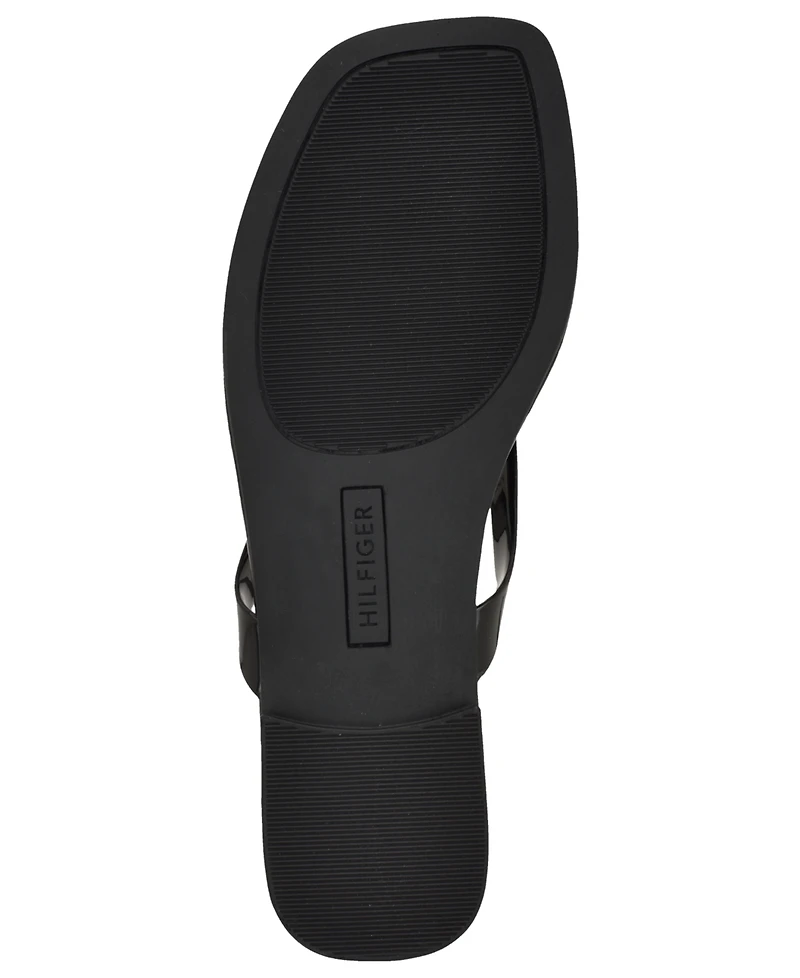 Tommy Hilfiger Women's Vela Jelly Flat Thong Sandals