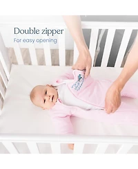 Baby Merlin's Magic Sleepsuit Girls Sleepsuit, Cotton Transition Swaddle, Yellow 6-9 months