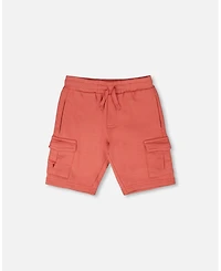 Deux par Toddler Boys French Terry Shorts Brick