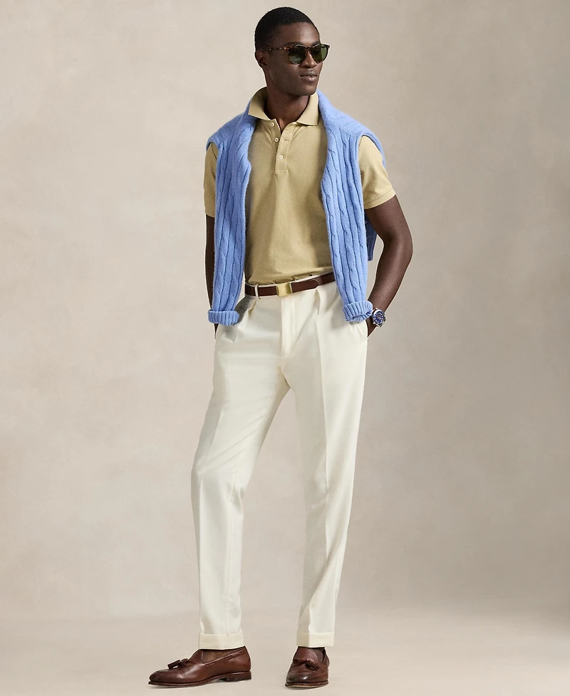 Polo Ralph Lauren Men's Slim-Fit Honeycomb Mesh Polo Shirt