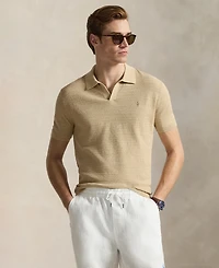 Polo Ralph Lauren Men's Short-Sleeve Textured Sweater Shirt