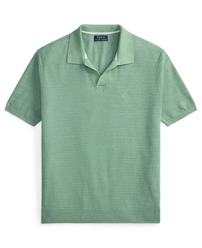 Polo Ralph Lauren Men's Short-Sleeve Textured Sweater Shirt