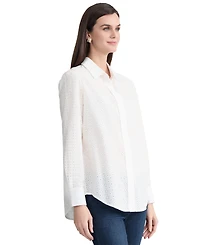Jones New York Women's Collared Neck Shirt